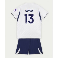 Tottenham Hotspur Destiny Udogie #13 Hemmaställ Barn 2026-27 Korta ärmar (+ Korta byxor)